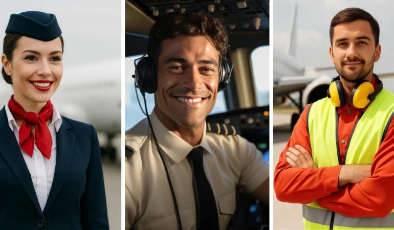Cabin Crew vs Ground Staff vs Pilot