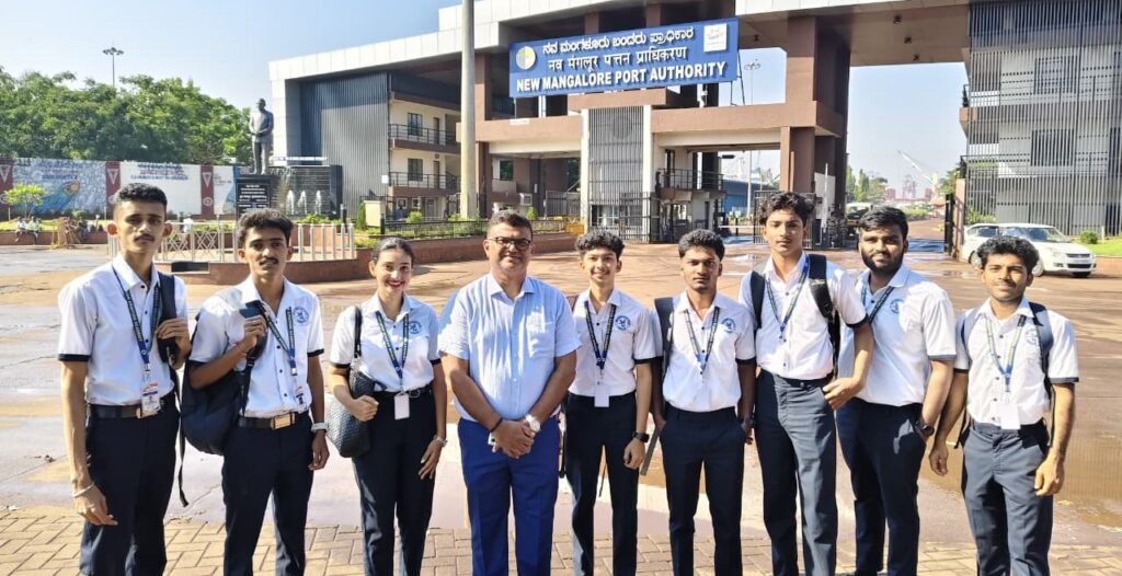 Logistics career courses after PUC: students at New Mangalore Port